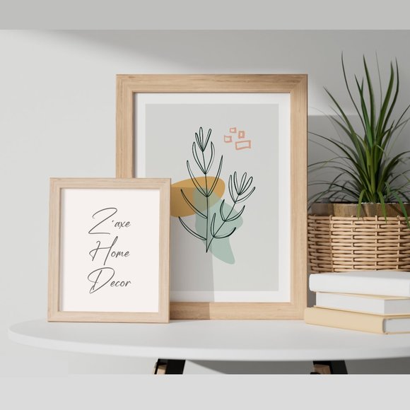 Modern Minimalist Abstract Nature Boho Wall Art Print Home Decor [No Fra… - Picture 5 of 6